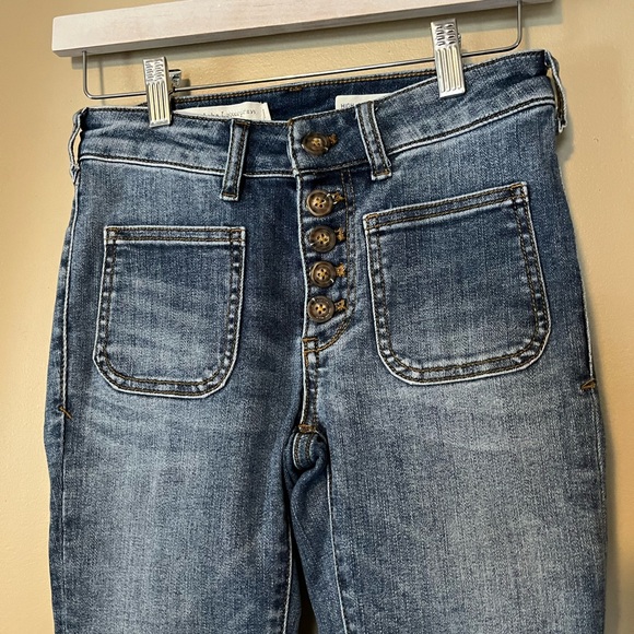 Pilcro And The Letterpress Anthropologie High Rise Denim Leggings - Picture 6 of 12